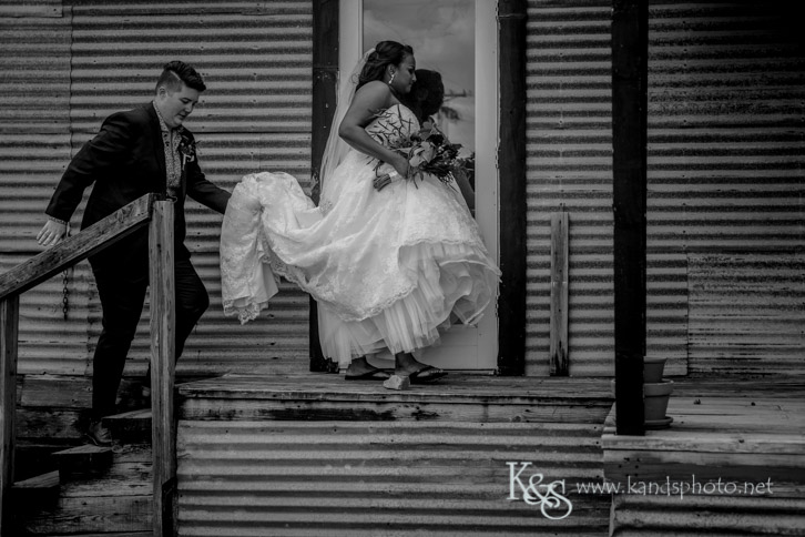 wedding at flour mill mckinney
